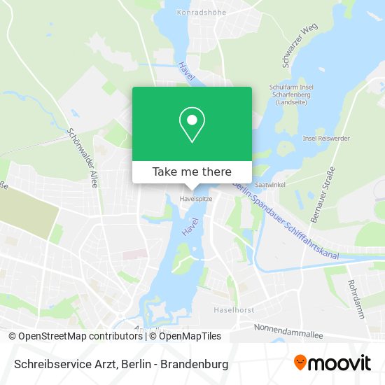 Schreibservice Arzt map