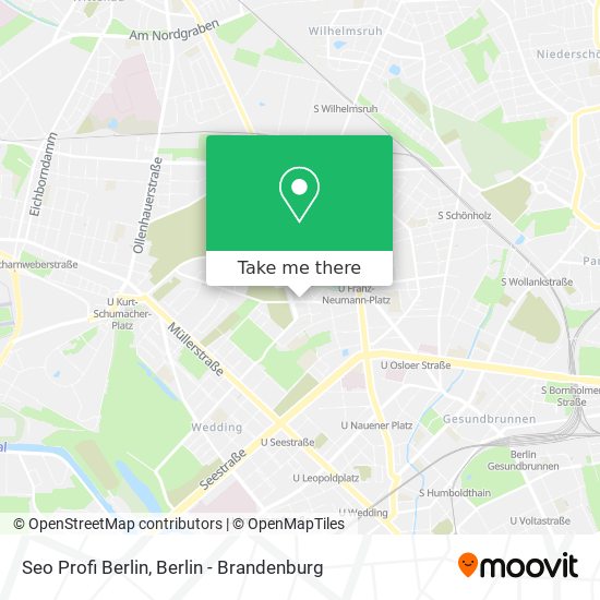 Seo Profi Berlin map