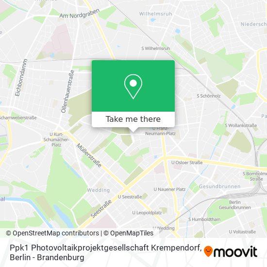 Ppk1 Photovoltaikprojektgesellschaft Krempendorf map