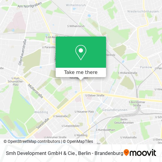 Smh Development GmbH & Cie. map