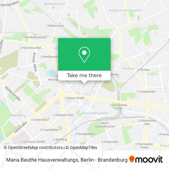 Maria Beuthe Hausverwaltungs map