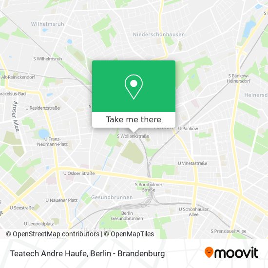 Teatech Andre Haufe map