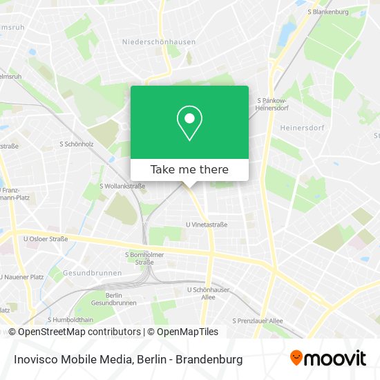 Inovisco Mobile Media map
