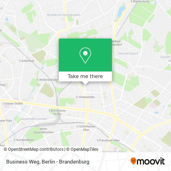 Business Weg map