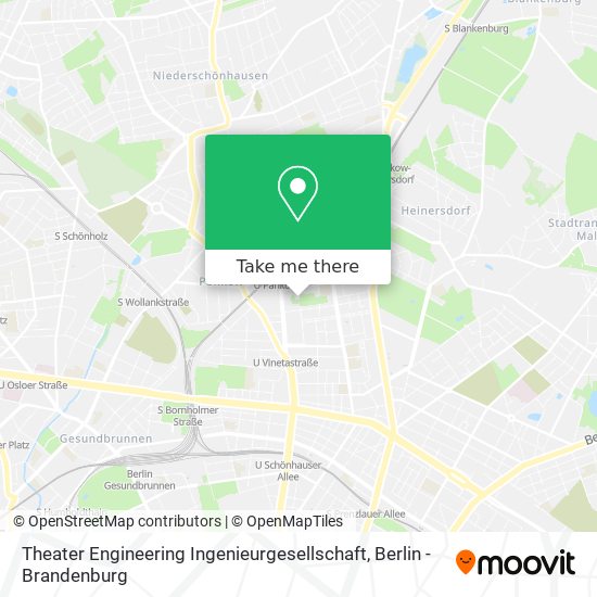 Theater Engineering Ingenieurgesellschaft map
