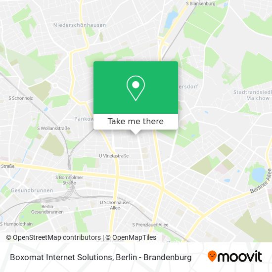 Boxomat Internet Solutions map