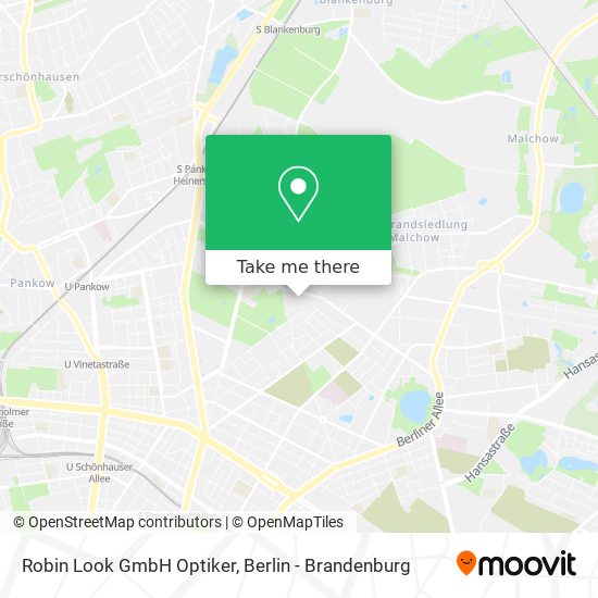 Карта Robin Look GmbH Optiker