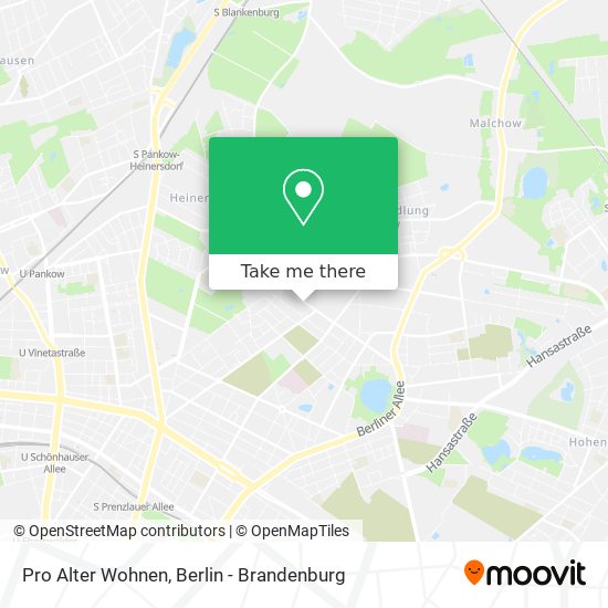 Pro Alter Wohnen map