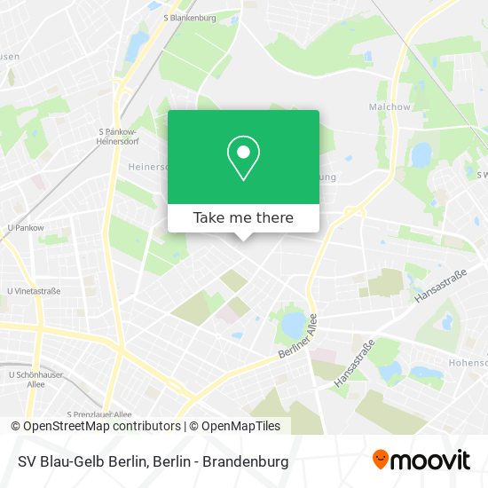 SV Blau-Gelb Berlin map