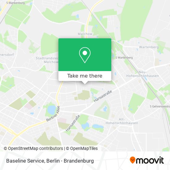 Baseline Service map