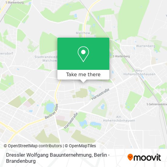 Dressler Wolfgang Bauunternehmung map