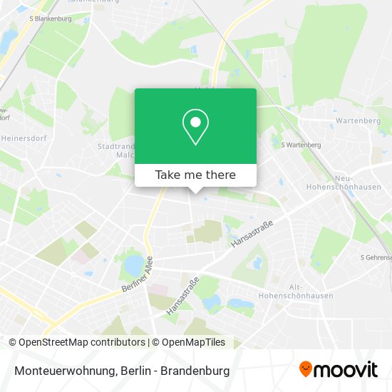 Monteuerwohnung map