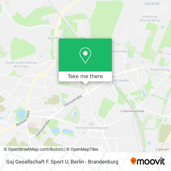 Gsj Gesellschaft F. Sport U map