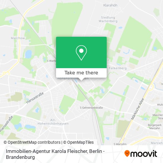 Immobilien-Agentur Karola Fleischer map