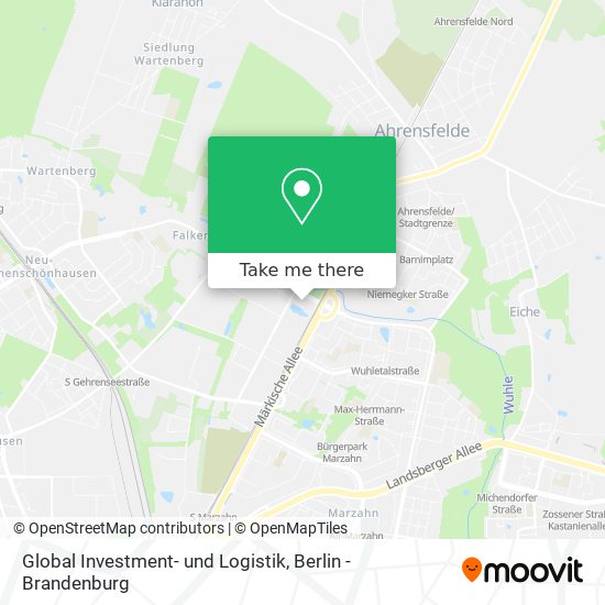 Global Investment- und Logistik map
