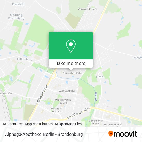 Карта Alphega-Apotheke