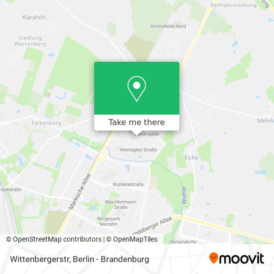 Wittenbergerstr map