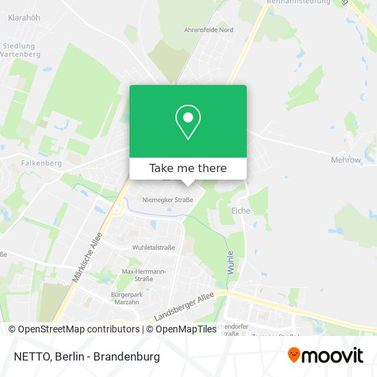 NETTO map