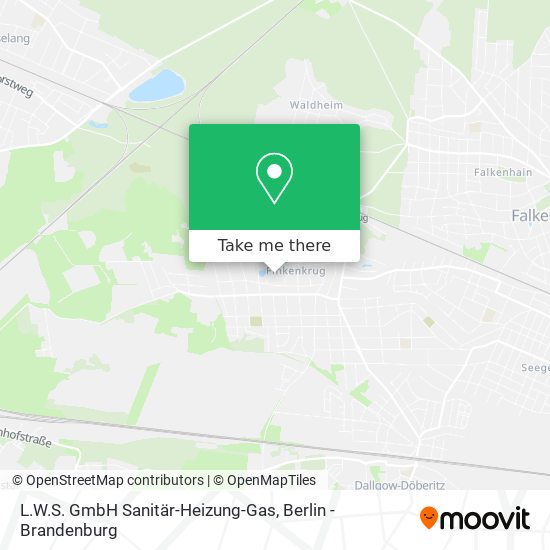 L.W.S. GmbH Sanitär-Heizung-Gas map