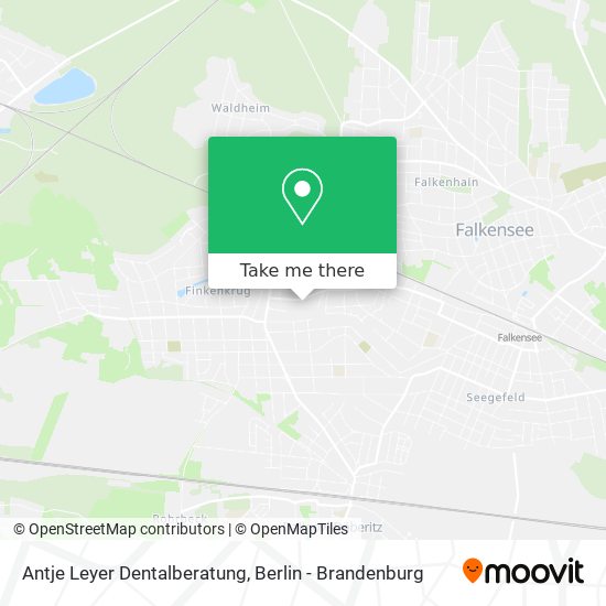 Карта Antje Leyer Dentalberatung