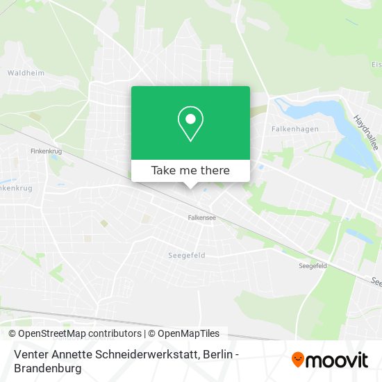 Карта Venter Annette Schneiderwerkstatt