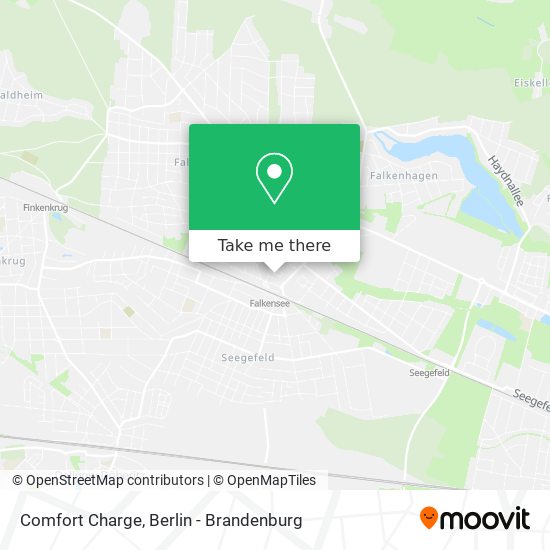 Comfort Charge map