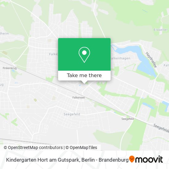 Kindergarten Hort am Gutspark map