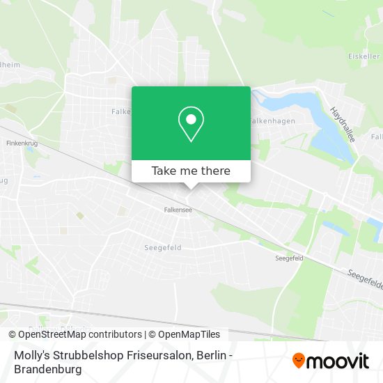 Карта Molly's Strubbelshop Friseursalon