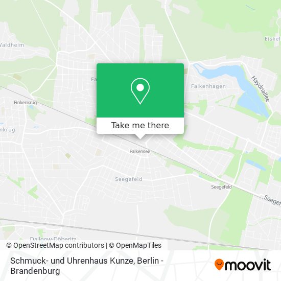 Карта Schmuck- und Uhrenhaus Kunze