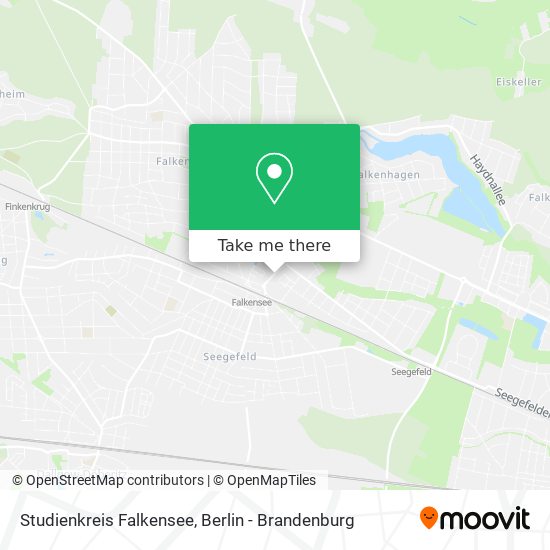 Карта Studienkreis Falkensee