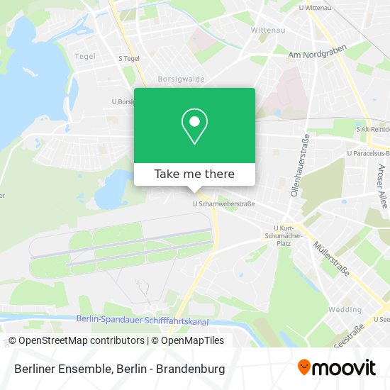 Berliner Ensemble map
