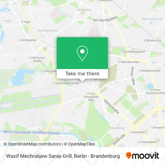 Карта Wasif Mechralijew Saray-Grill