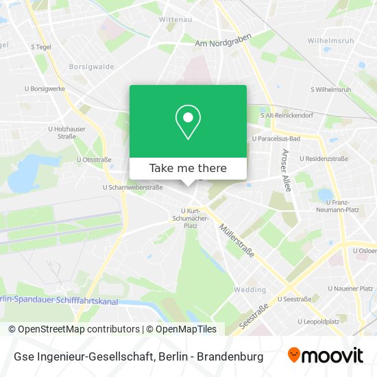 Gse Ingenieur-Gesellschaft map