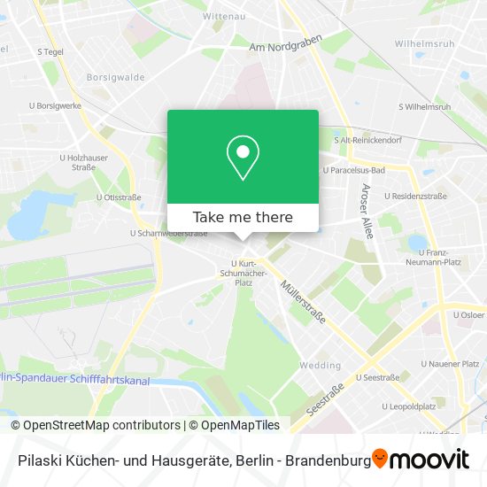 Pilaski Küchen- und Hausgeräte map
