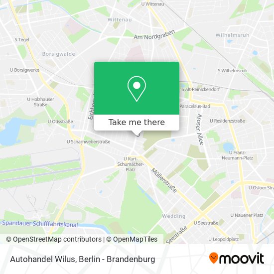 Autohandel Wilus map