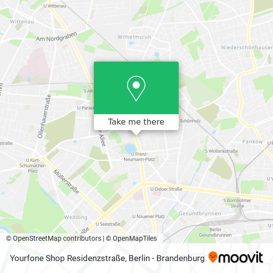 Yourfone Shop Residenzstraße map