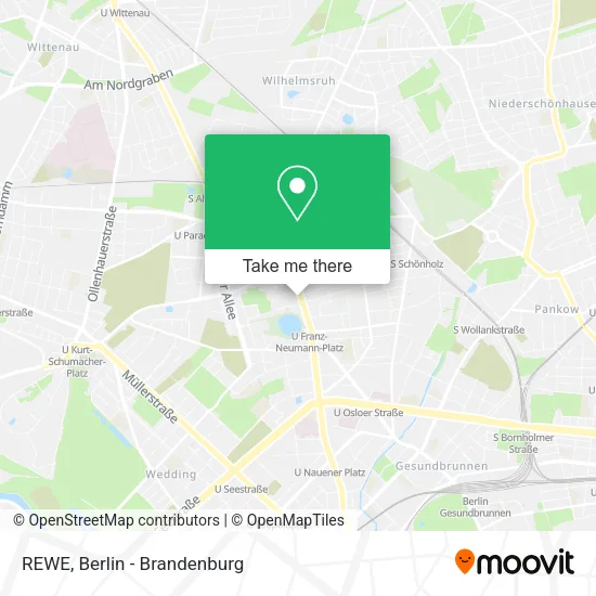 REWE map