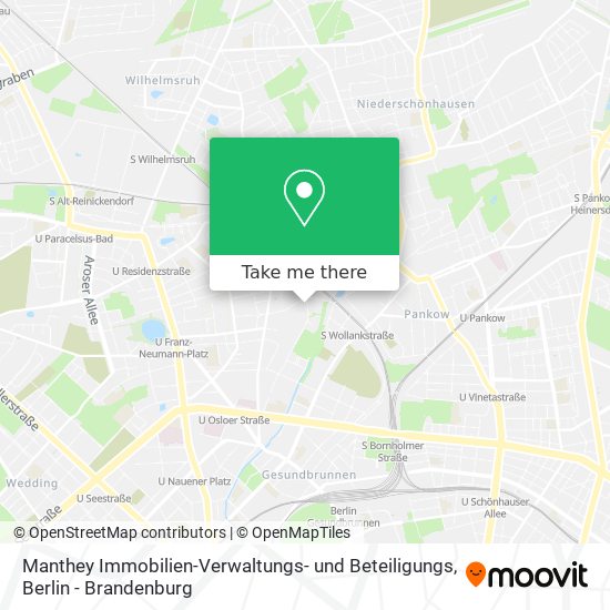 Manthey Immobilien-Verwaltungs- und Beteiligungs map