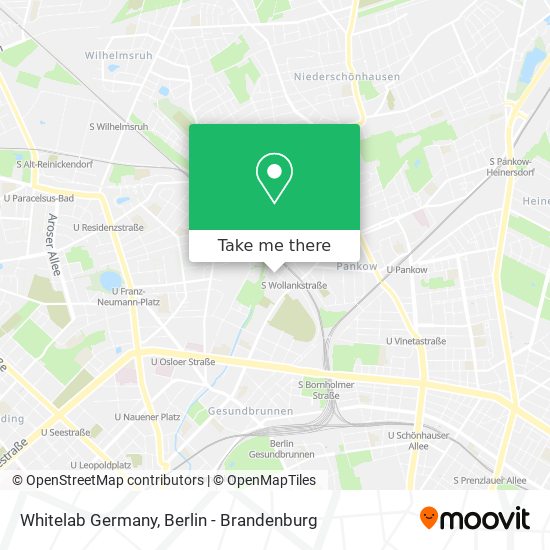 Карта Whitelab Germany