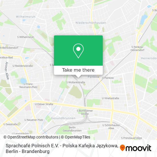 Sprachcafé Polnisch E.V. - Polska Kafejka Językowa map