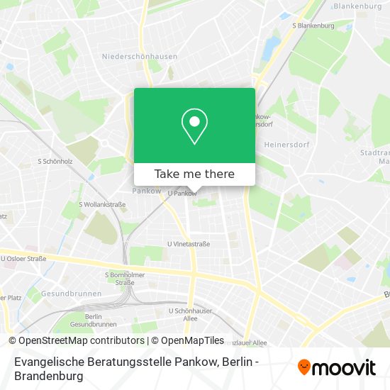 Evangelische Beratungsstelle Pankow map