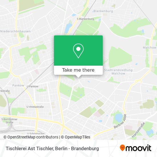 Tischlerei Ast Tischler map