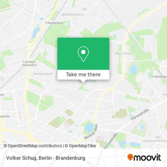 Карта Volker Schug