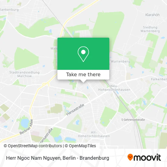 Карта Herr Ngoc Nam Nguyen