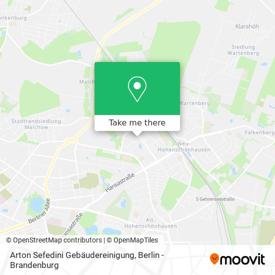 Arton Sefedini Gebäudereinigung map