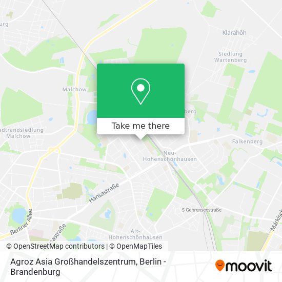 Agroz Asia Großhandelszentrum map