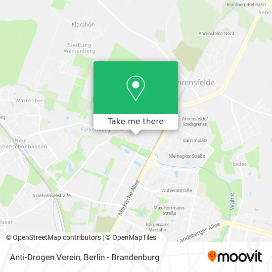 Карта Anti-Drogen Verein