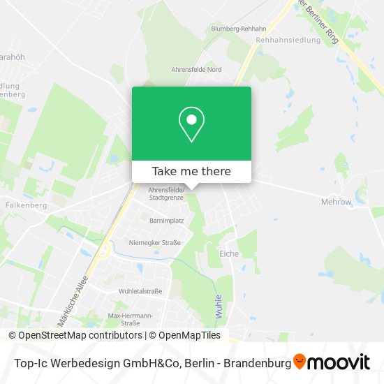 Top-Ic Werbedesign GmbH&Co map