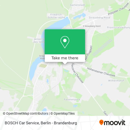 BOSCH Car Service map