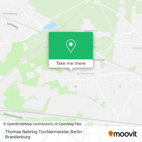 Карта Thomas Nehring Tischlermeister